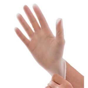 Vinyl Disposable Gloves Powder Free - 100 pcs per box