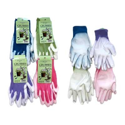 Ladies Poly-Coated Garden Gloves
