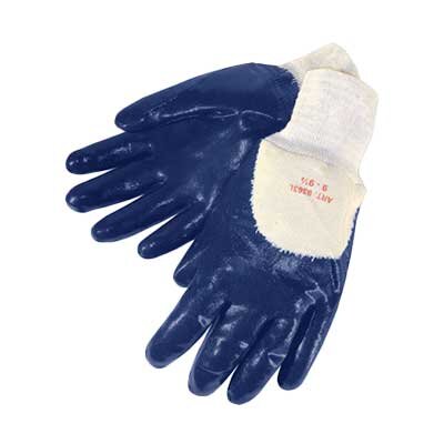 Heavy Weight Nitrile Palm Coated with Knit Cuff