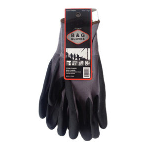 Black Foam Nitrile Coated