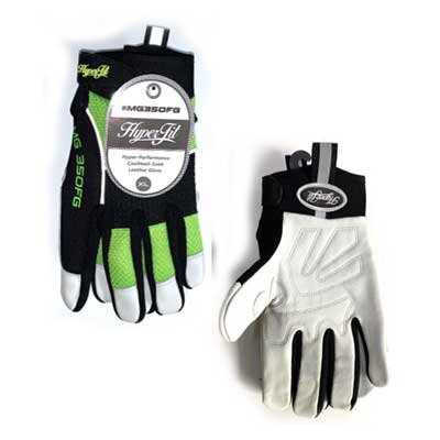 Hyperfit Mechanics Gloves - HiViz Green